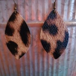 Leopard Earrings